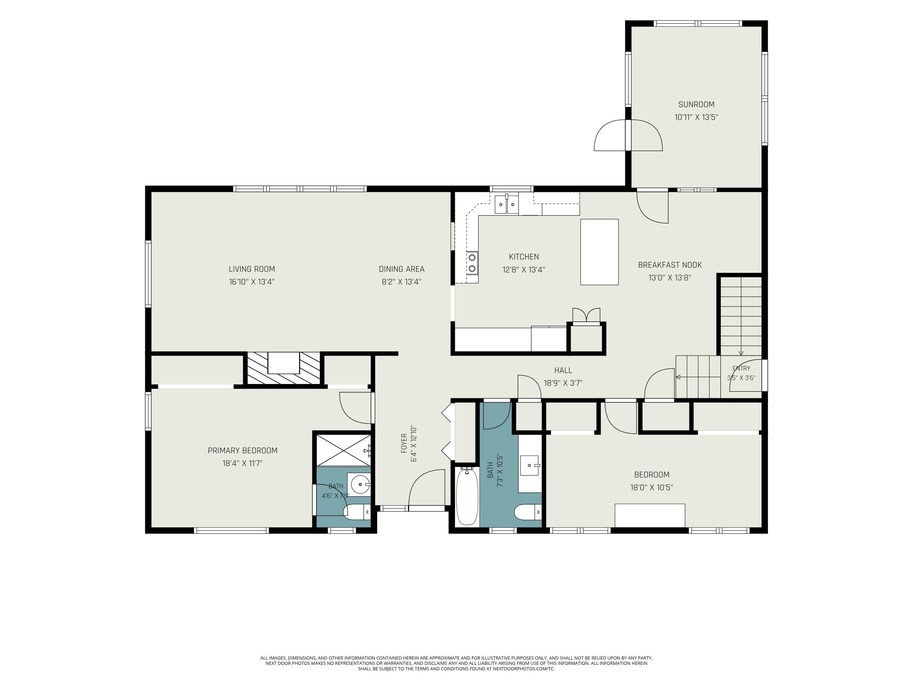 5236 Ridgebrook Drive Portage, MI 49002 - Photo 27 of 28 Main Level Floor Plan