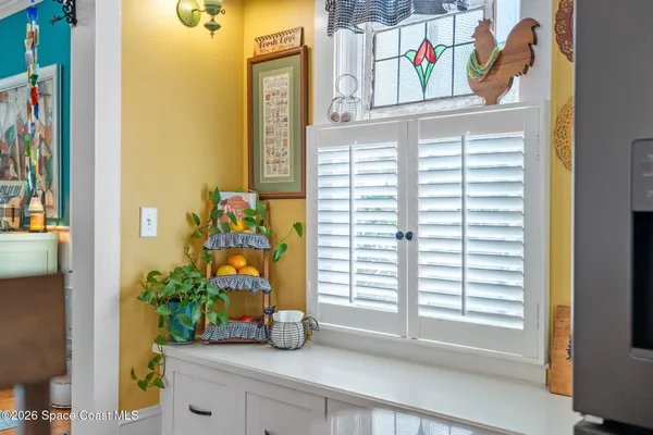 a view of outdoor space with seating area