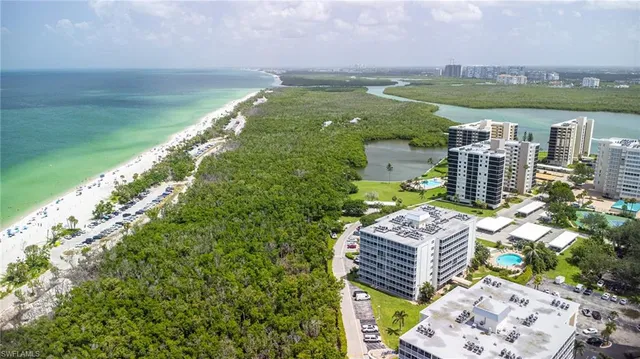 a view of lake with city view