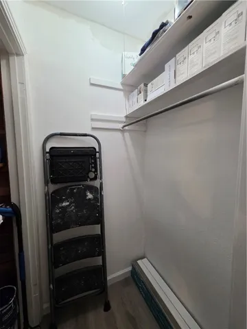 a view of walk in closet