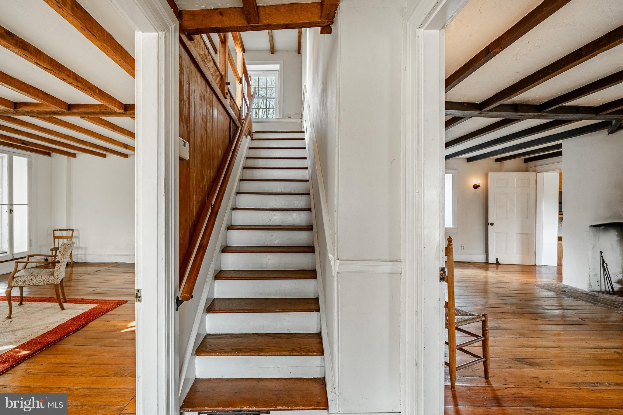 329 Ivy Mills Road Glen Mills, PA 19342 - Photo 27 of 75 Staircase to the Upper Level from Entrance