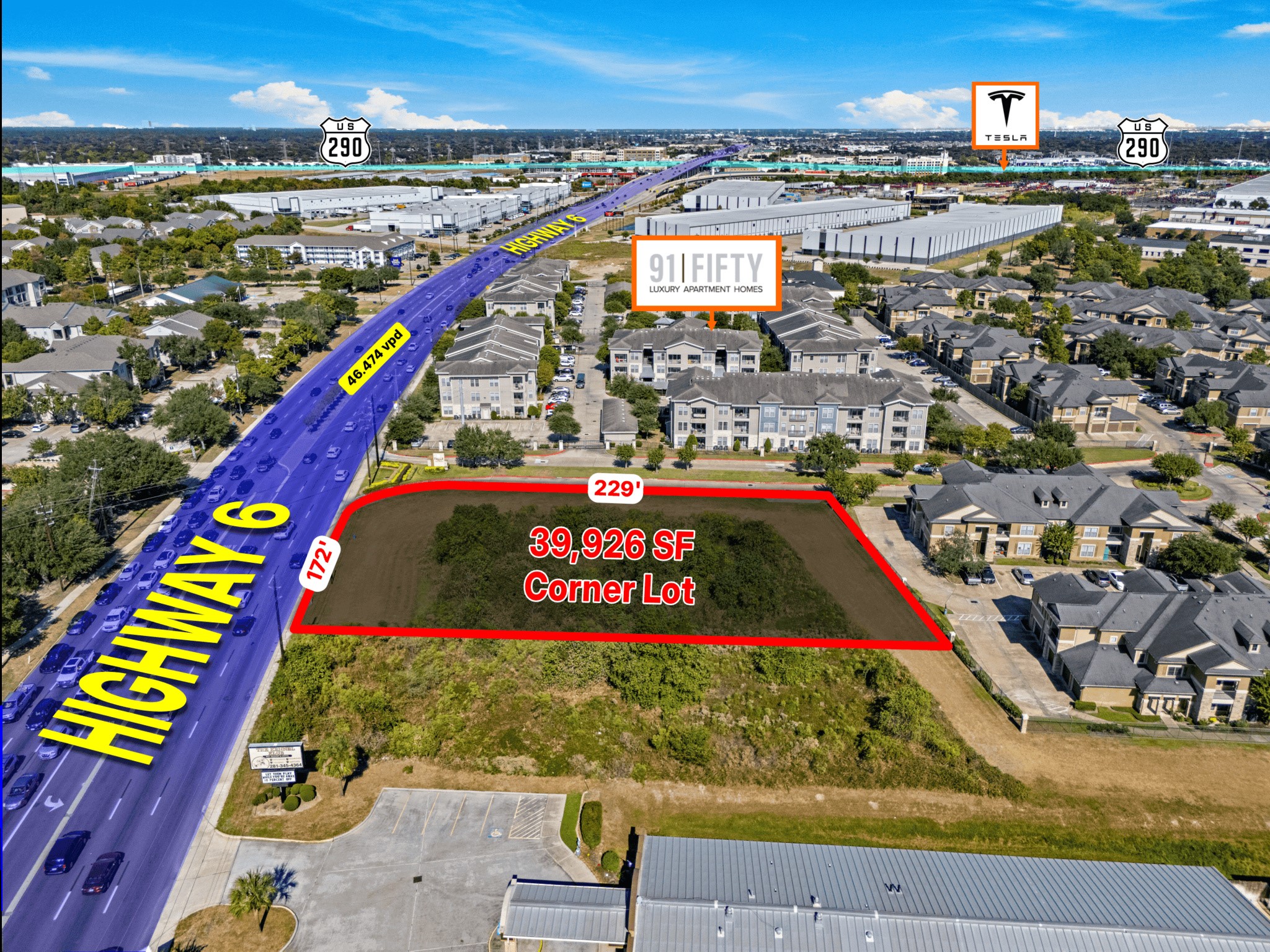 6-n & Huffmeister Road North Houston, TX 77095 - Photo 2 of 4