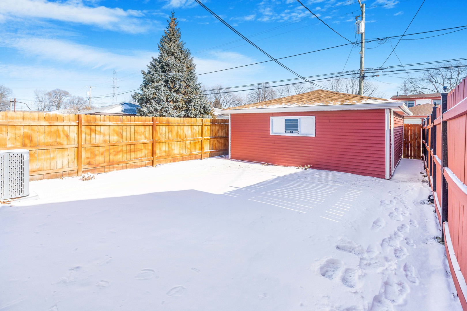 13049 South Brandon Avenue Chicago, IL 60633 - Photo 19 of 20 a view of a backyard of the house
