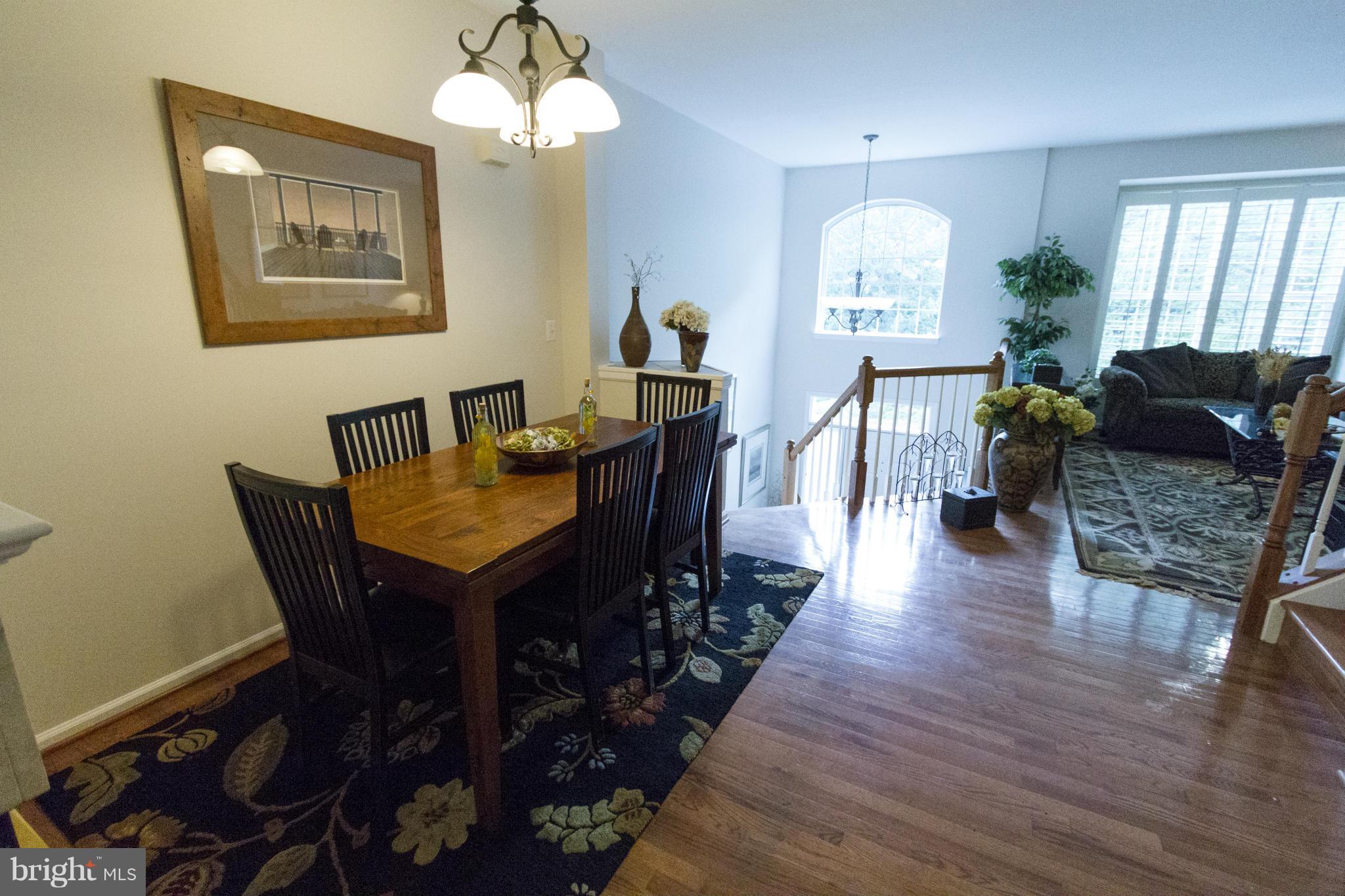 1245 Wild Hawthorn Way Reston, VA 20194 - Photo 5 of 22 Dining Room to Living Room