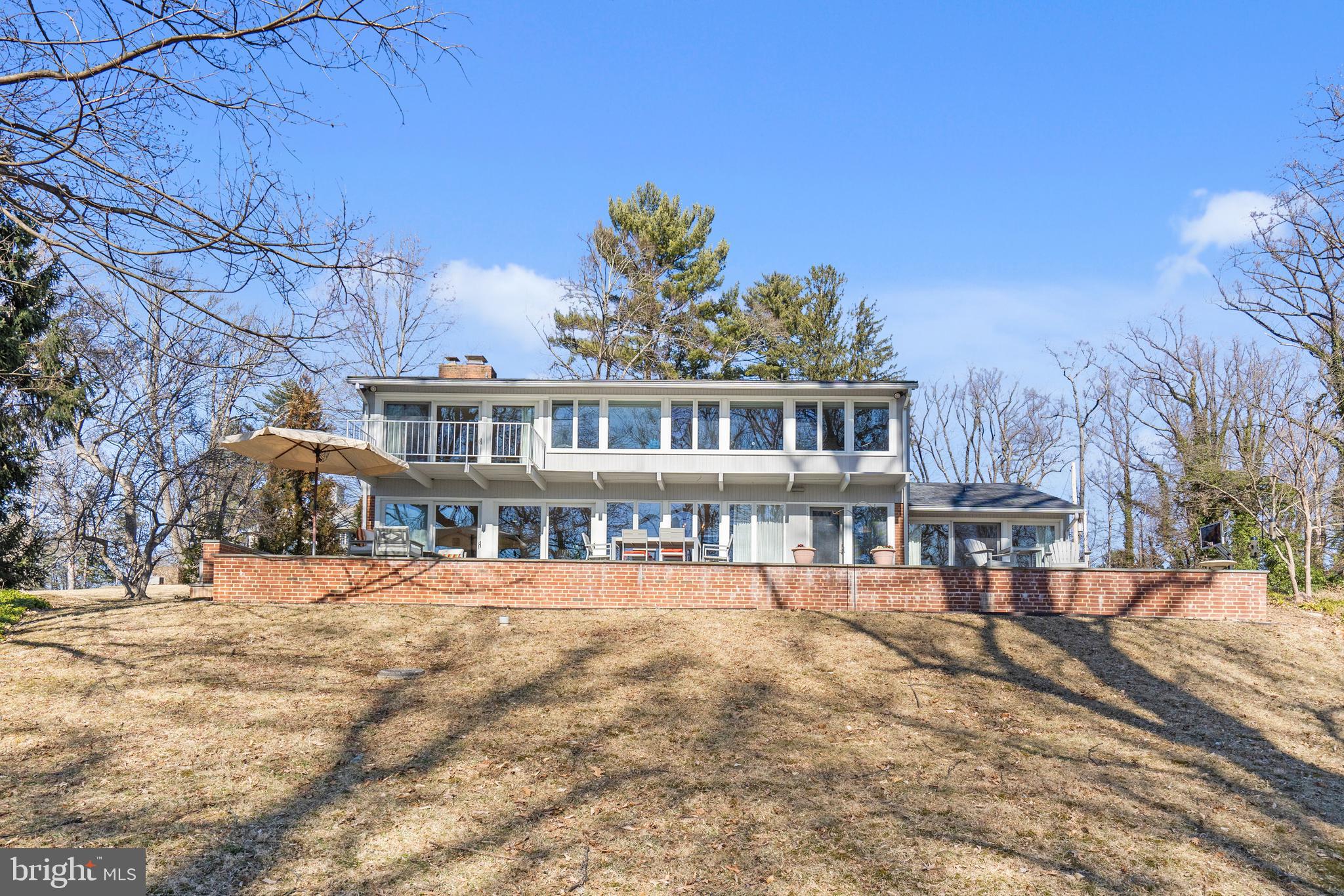 7316 Brightside Road Baltimore, MD 21212 - Photo 1 of 46 View of home as it faces Lake Roland