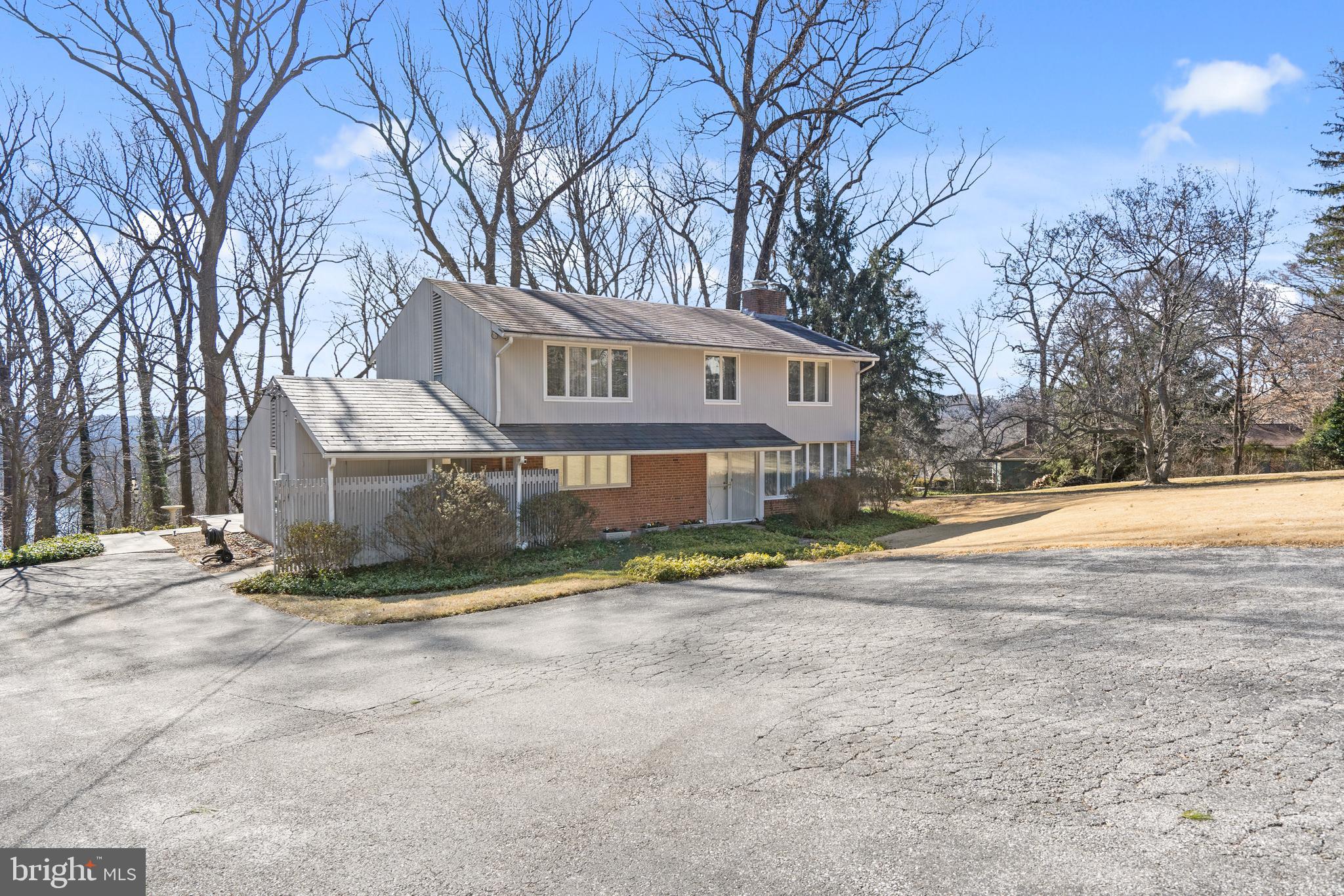 7316 Brightside Road Baltimore, MD 21212 - Photo 3 of 46 Front of home with large parking area.