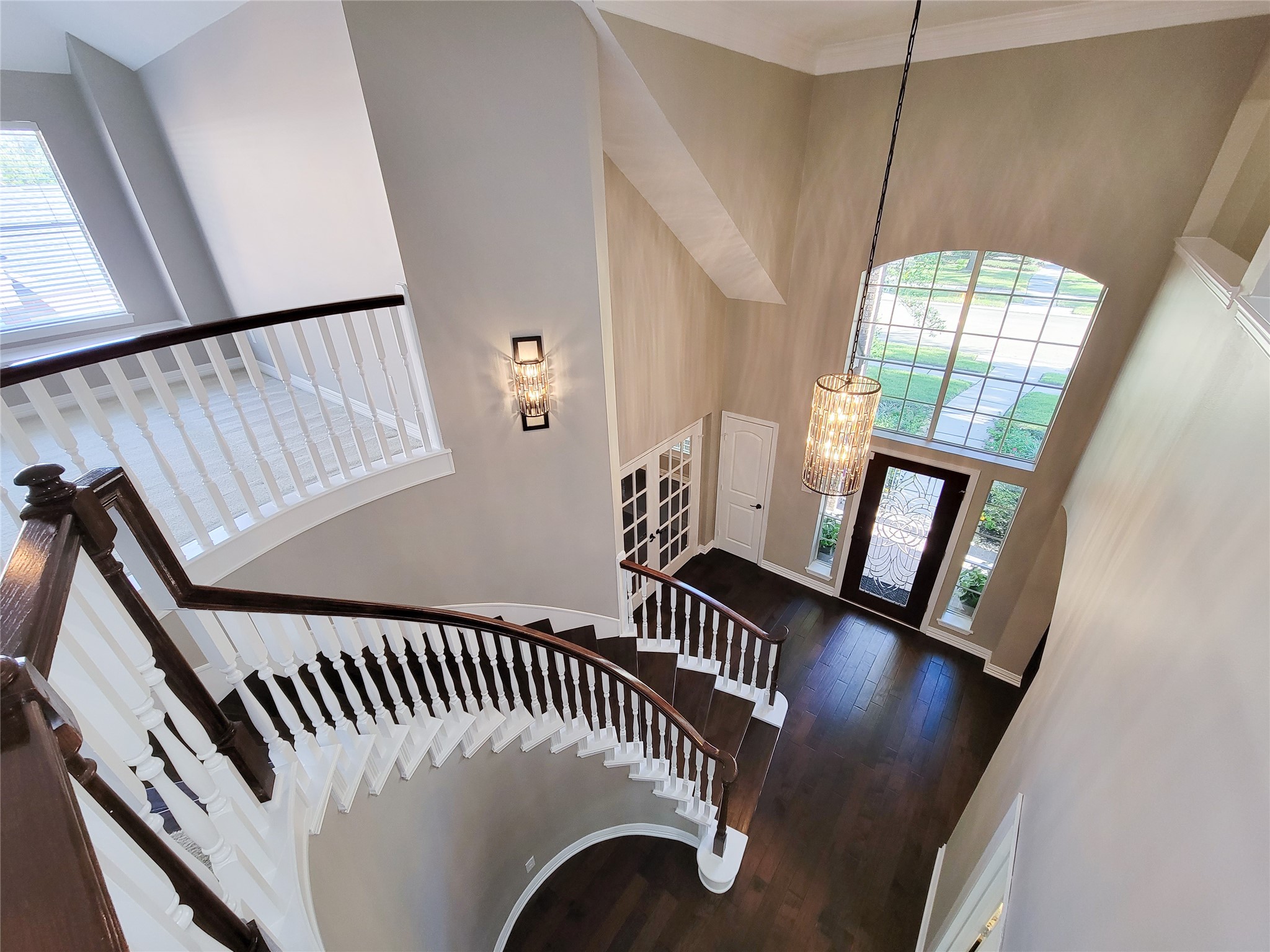 5507 Evening Shore Drive Houston, TX 77041 - Photo 32 of 50 a view of an entryway door with a staircase