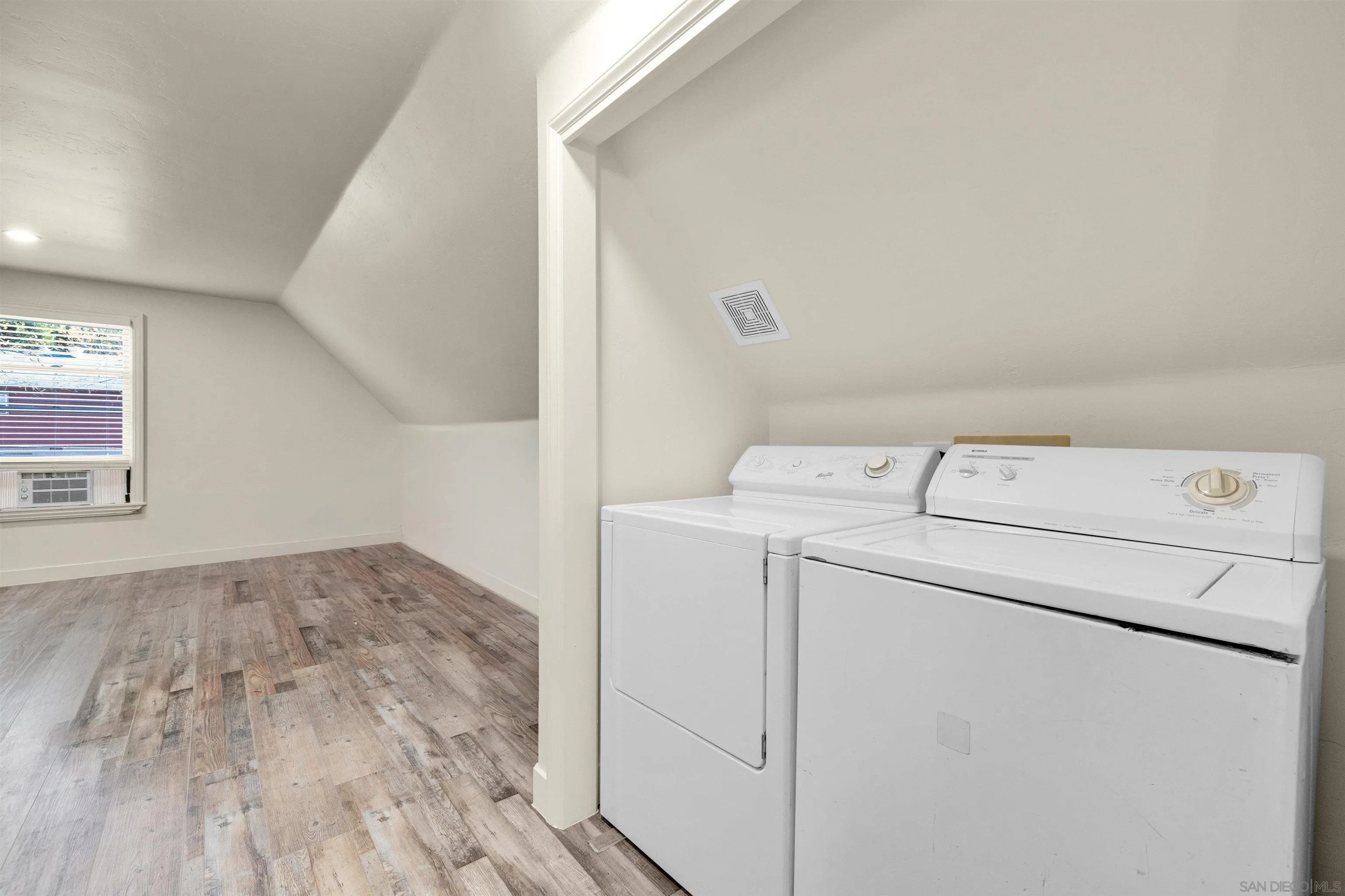 2015 2nd Street, Unit 2015 Julian, CA 92036 - Photo 5 of 11 a view of storage and utility room with washer and dryer