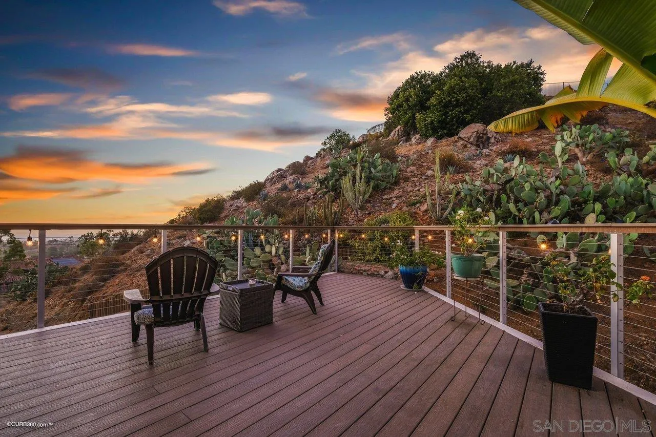 1778 Kings Road Vista, CA 92084 - Photo 11 of 49 a view of a balcony with chairs