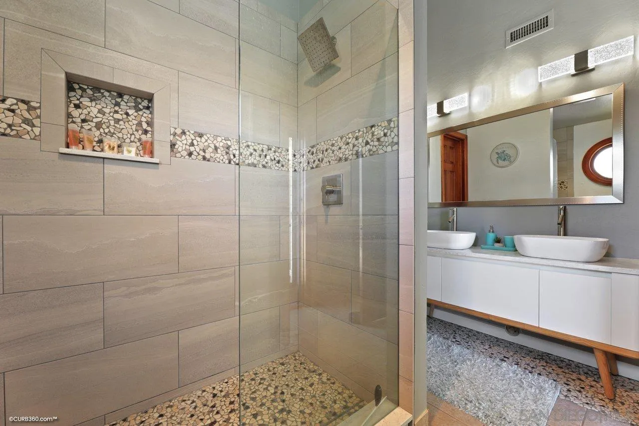 1778 Kings Road Vista, CA 92084 - Photo 37 of 49 a bathroom with a shower