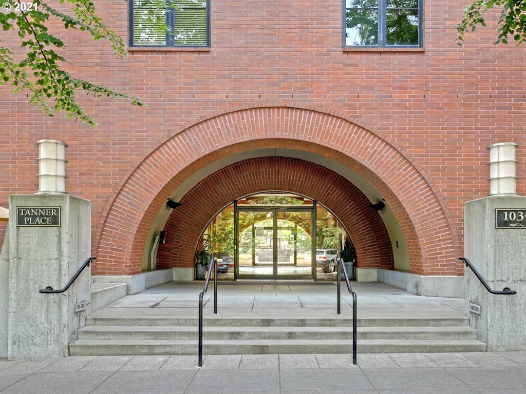 a view of entrance
