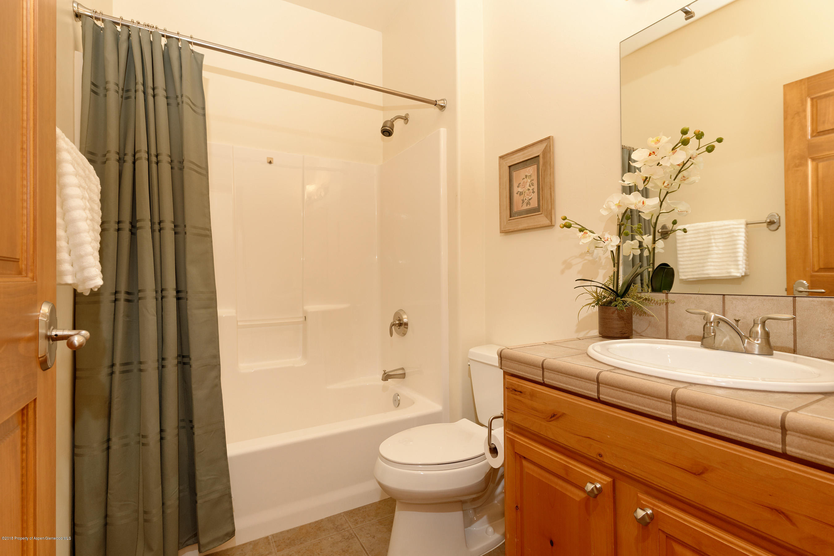1939 Promontory Circle Rifle, CO 81650 - Photo 8 of 14 a bathroom with a sink a toilet and shower