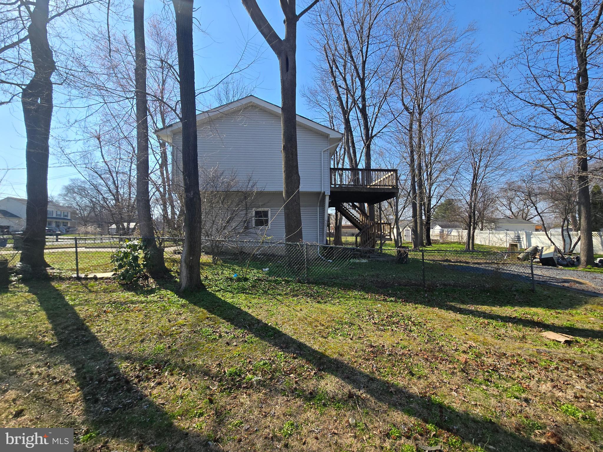 11 Hockamick Road Cookstown, NJ 08511 - Photo 37 of 45 a view of a yard with plants on a table