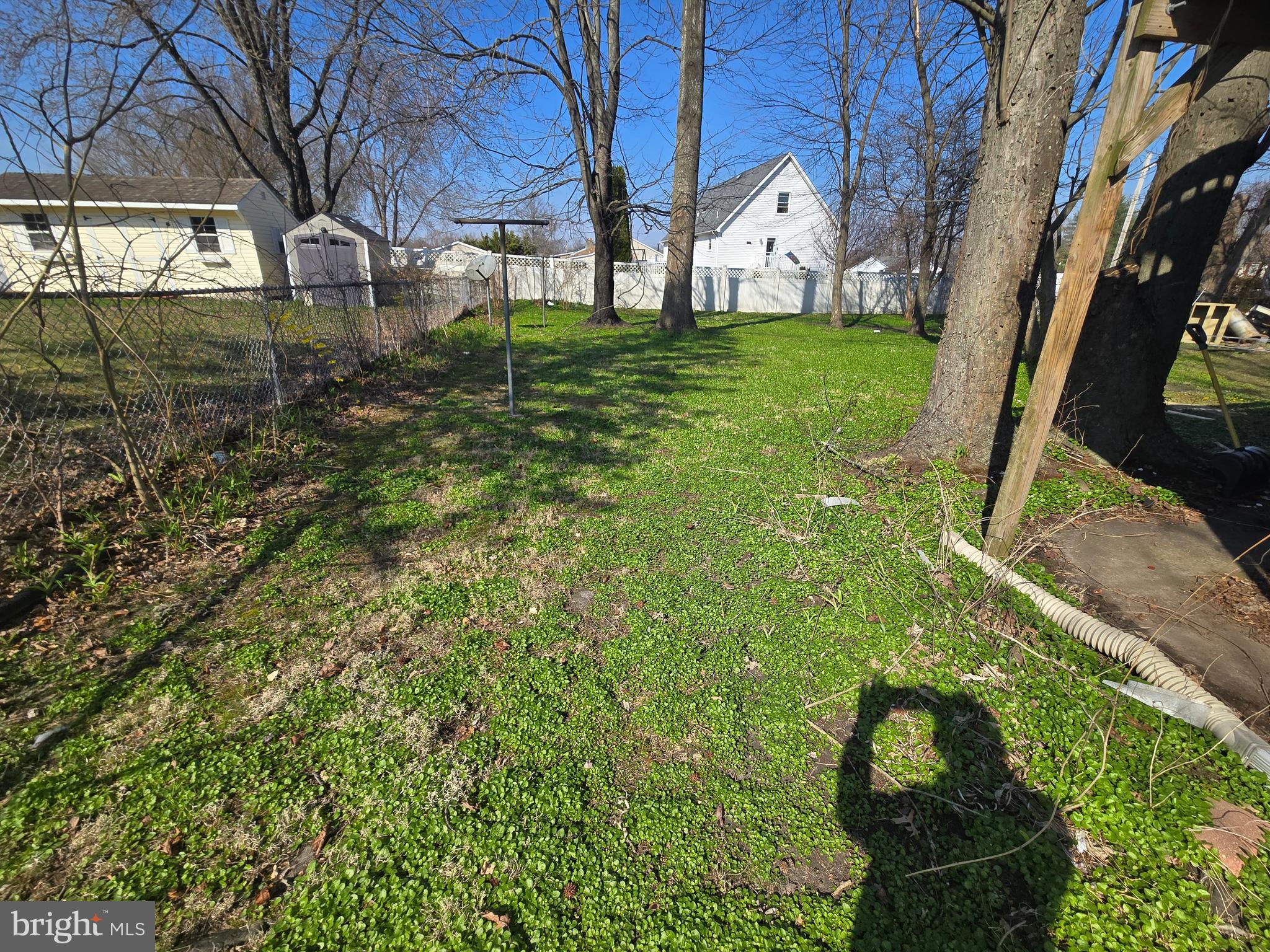 11 Hockamick Road Cookstown, NJ 08511 - Photo 43 of 45 a backyard of a house with lots of green space