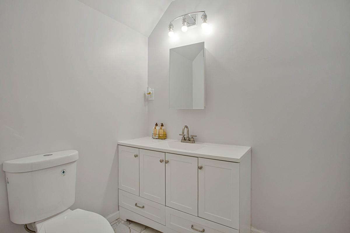 6098 Fir Road St. Leonard, MD 20685 - Photo 24 of 25 Modern Basement Half Bathroom