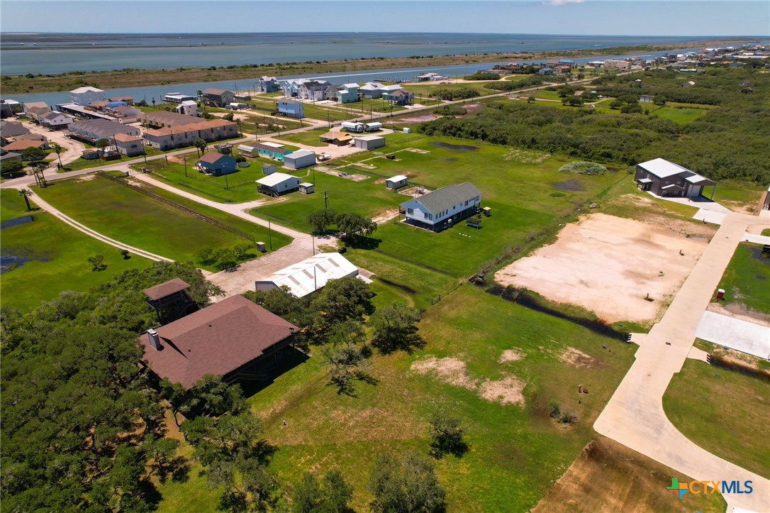 12-13 Circle Hook Port Port O'Connor, TX 77982 - Photo 19 of 22 an aerial view of a house with a lake view