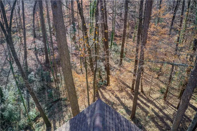 a view of a pathway of a house with a yard