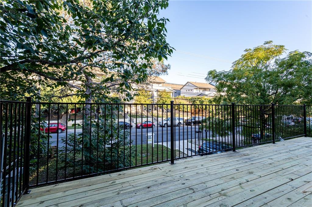 2509 Del Curto Road, Unit B Austin, TX 78704 - Photo 30 of 31 View of wooden deck