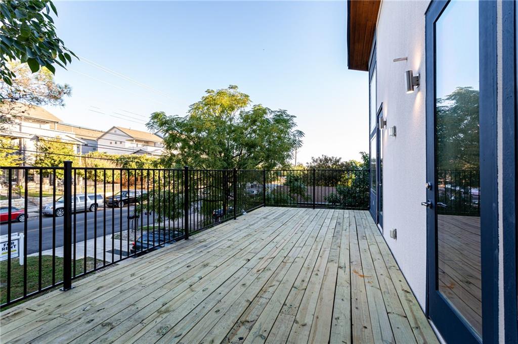 2509 Del Curto Road, Unit B Austin, TX 78704 - Photo 31 of 31 View of wooden terrace
