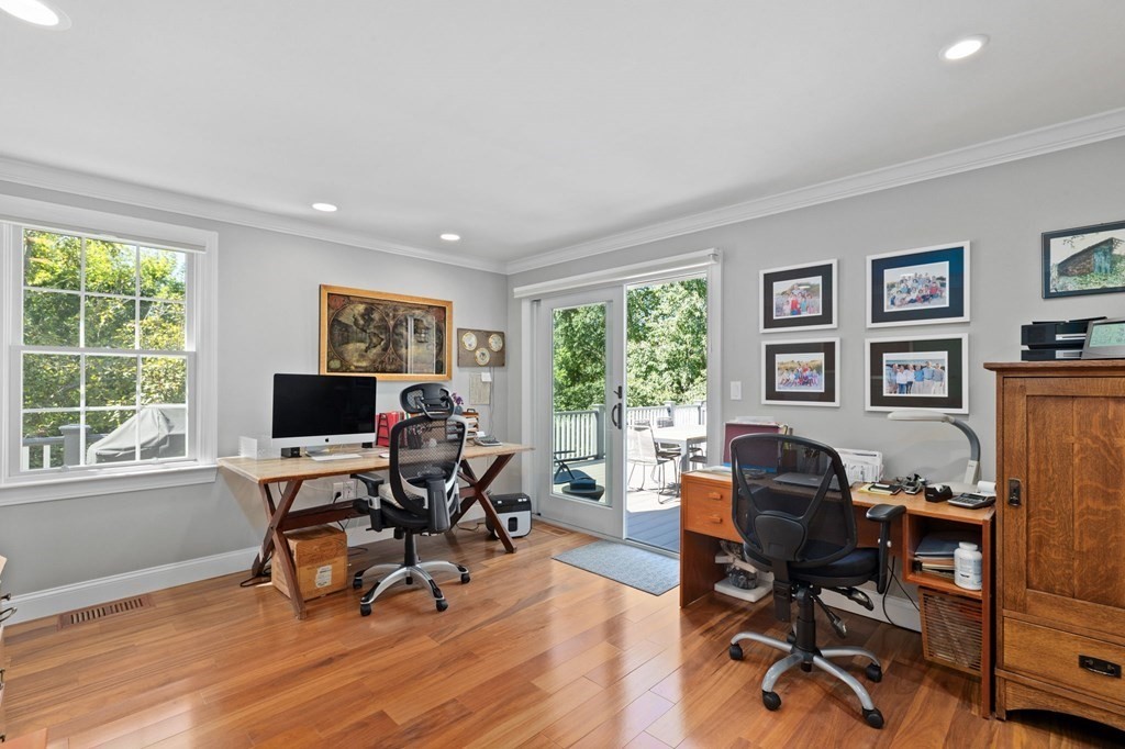 82 Thistle Patch Way, Unit 82 Hingham, MA 02043 - Photo 21 of 39 a view of a workspace with furniture and a window