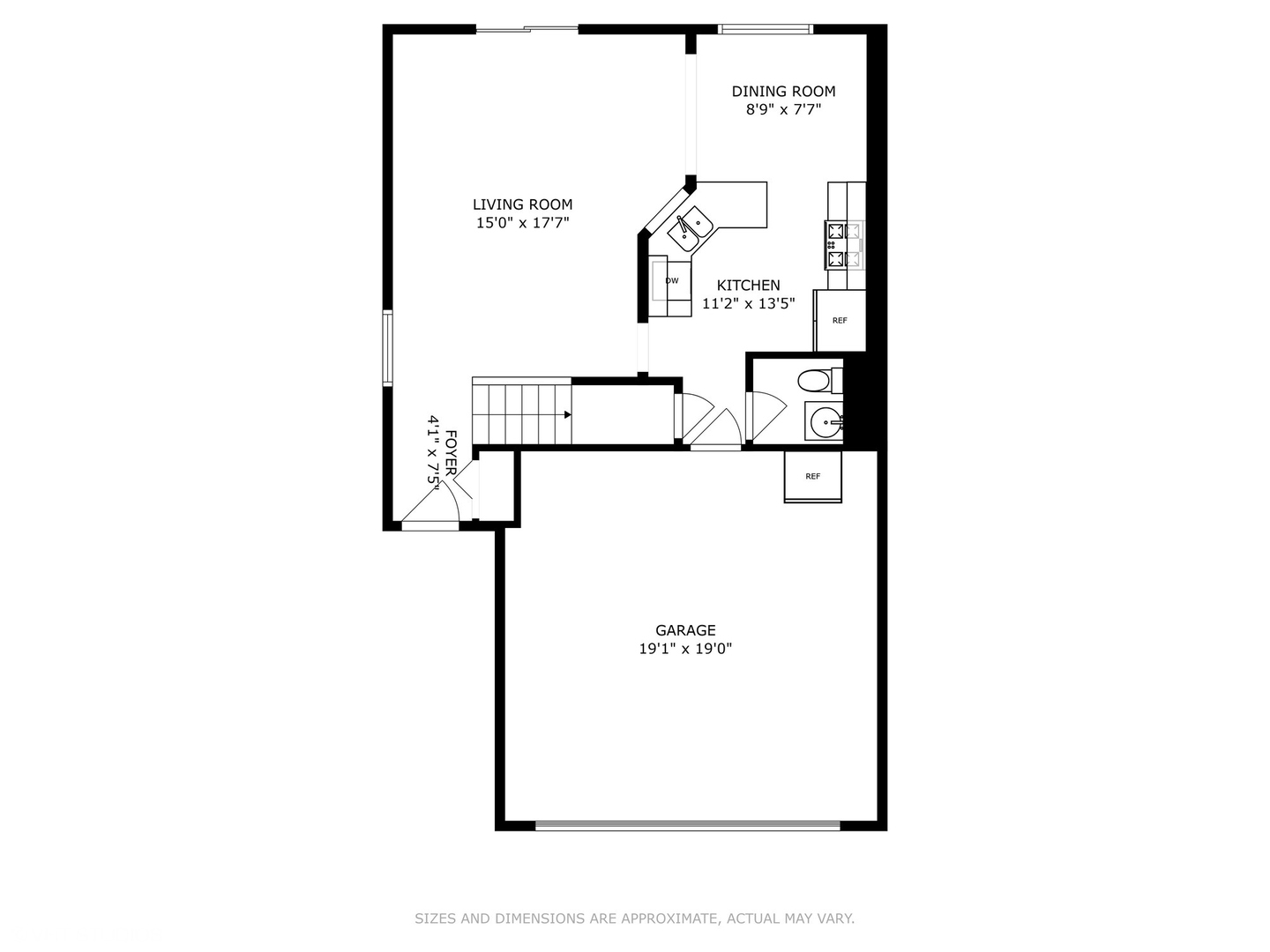1501 Spaulding Road Bartlett, IL 60103 - Photo 26 of 28 a picture of floor plan