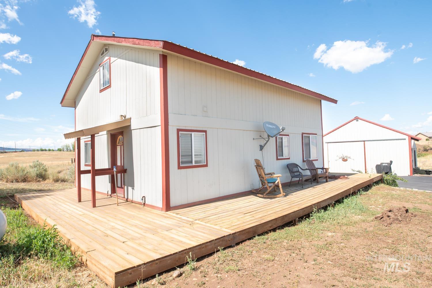 2240 Waite Road Midvale, ID 83645 - Photo 42 of 42 Back of property with a deck