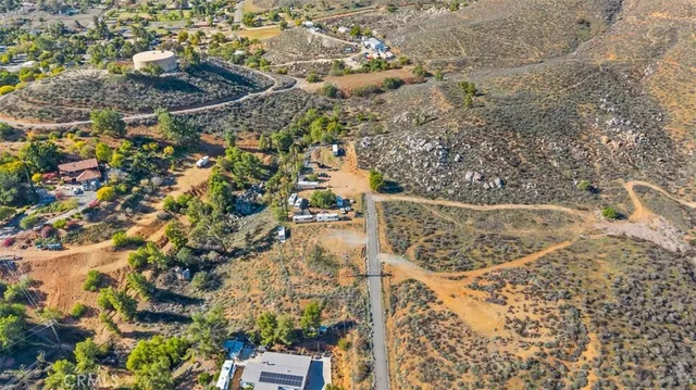 a view of an outdoor space with mountain view