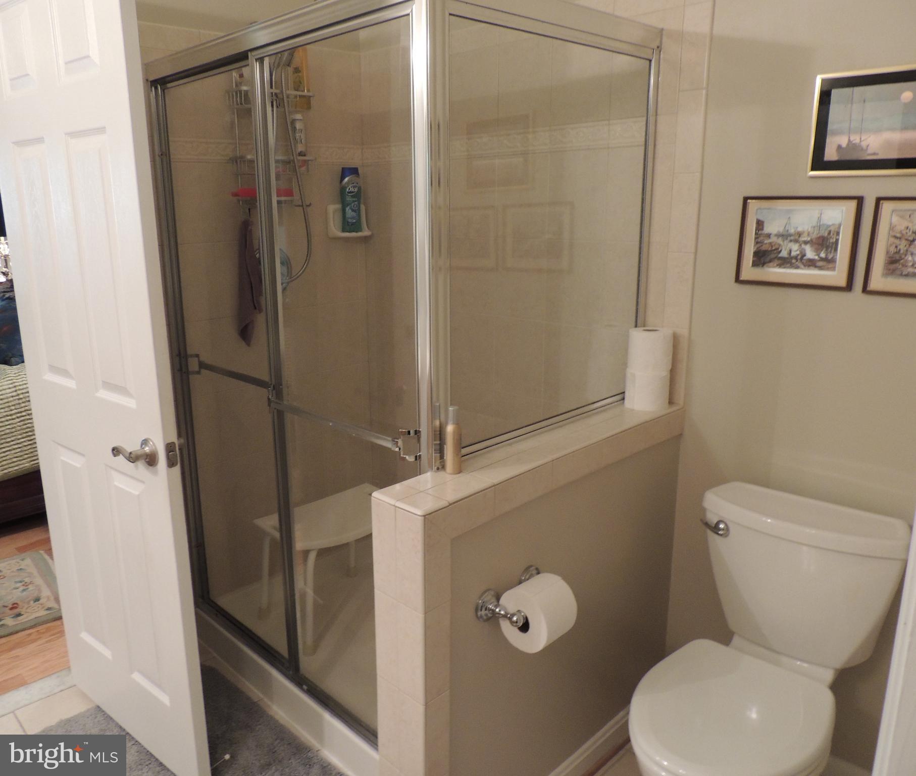 14174 Foxhall Road, Unit 12 Dowell, MD 20629 - Photo 18 of 40 Ensuite bath with walk-in shower