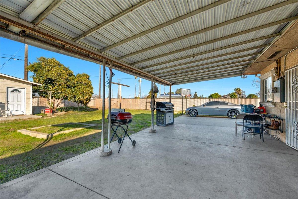 4185 East Turner Avenue Fresno, CA 93702 - Photo 22 of 39 a view of a swimming pool with a patio