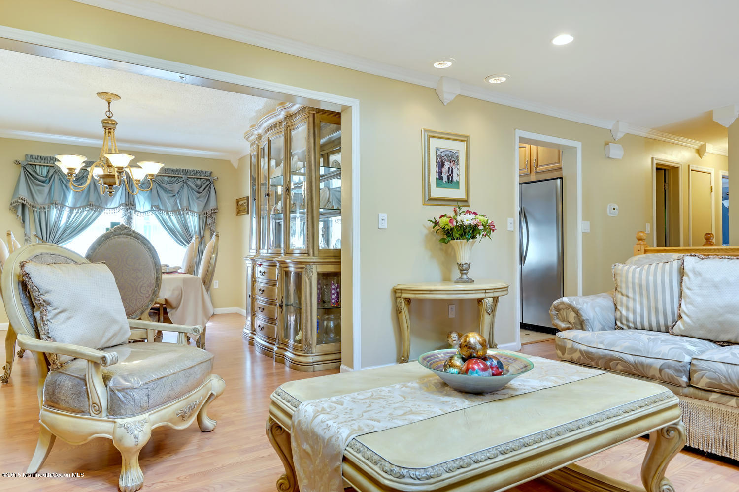 6 Hickory Hill Road Jackson, NJ 08527 - Photo 15 of 53 a living room with furniture and chandelier