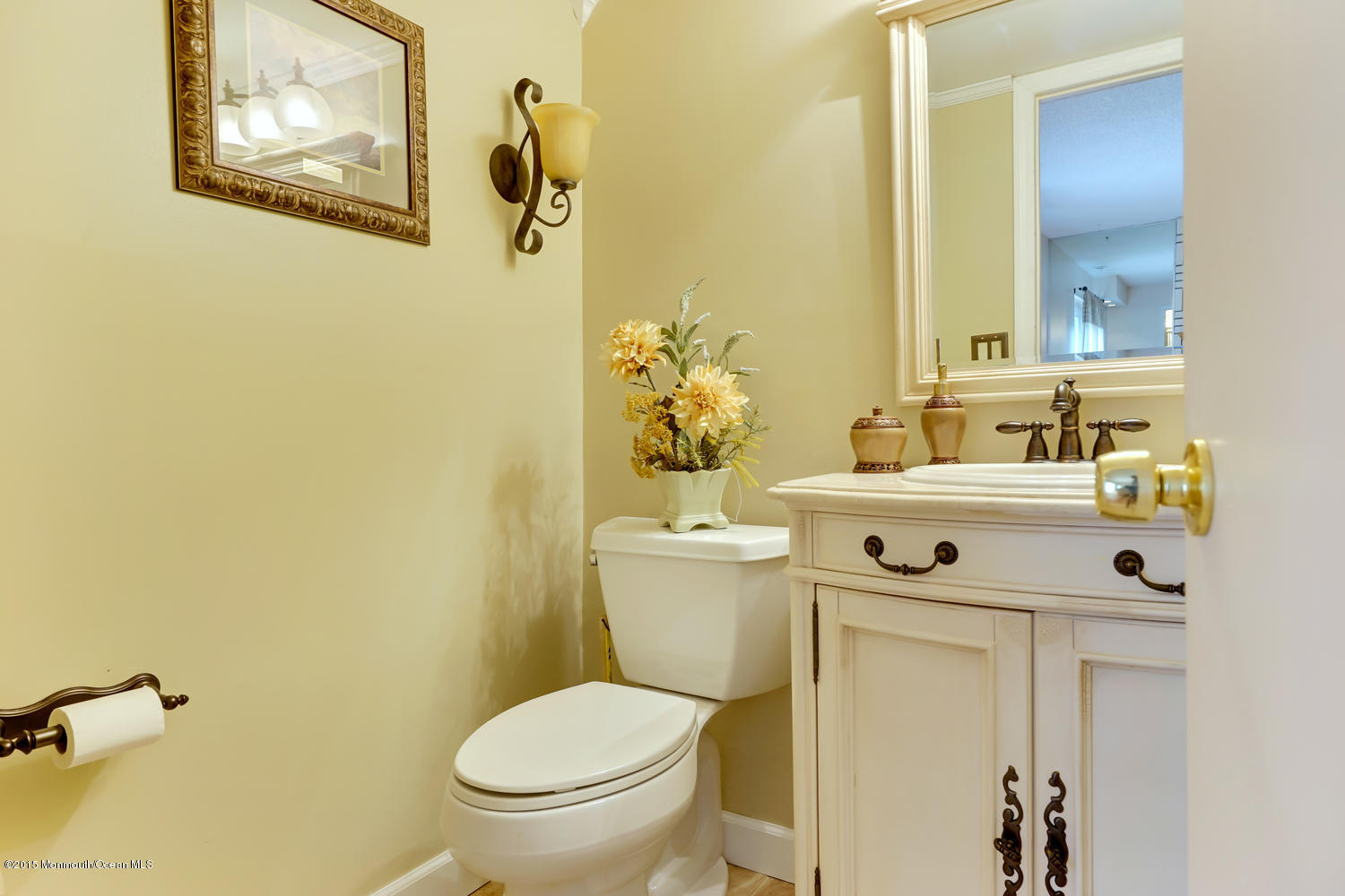 6 Hickory Hill Road Jackson, NJ 08527 - Photo 44 of 53 a bathroom with a sink mirror vanity and toilet