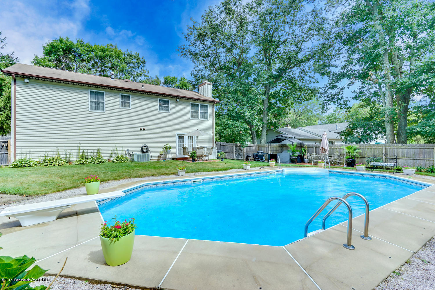 6 Hickory Hill Road Jackson, NJ 08527 - Photo 47 of 53 a view of a house with swimming pool and yard