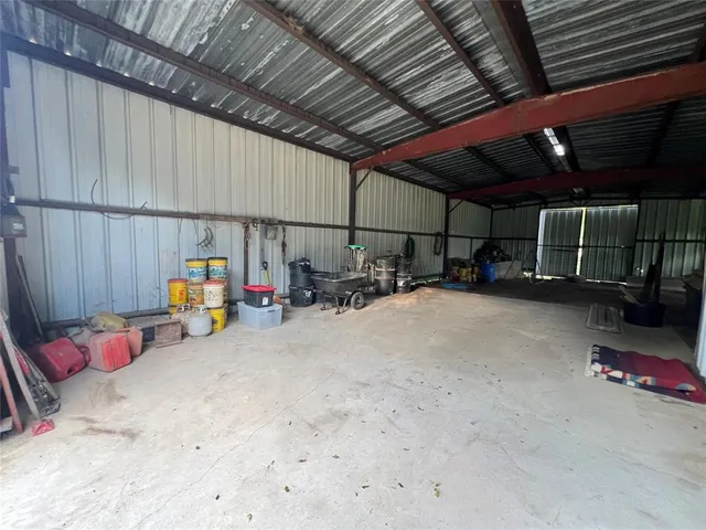 a view of storage and utility room