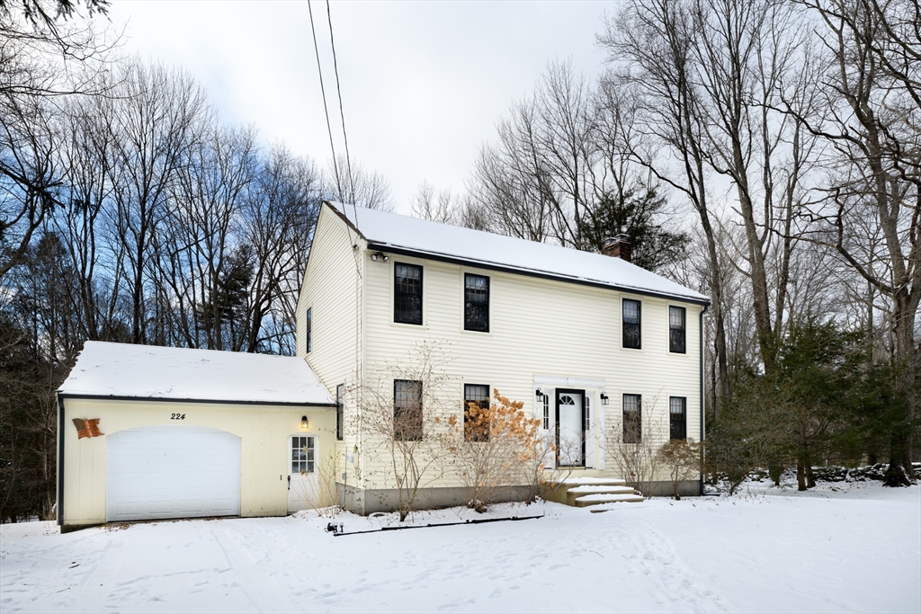 224 Podunk Road Sturbridge, MA 01566 - Photo 26 of 26 a view of a house with backyard and trees