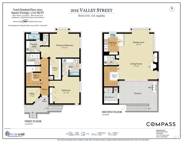 $1,895,000 | 202 Valley Street, Unit 1, Sausalito, CA 94965