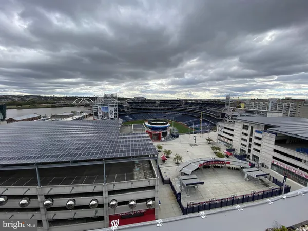 a view of a roof deck