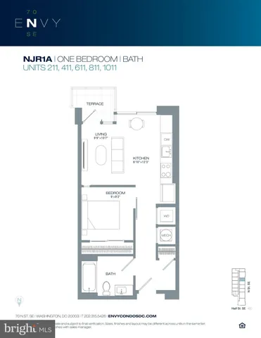 $2,350 | 70 N Street Southeast, Unit 211, Washington, DC 20003