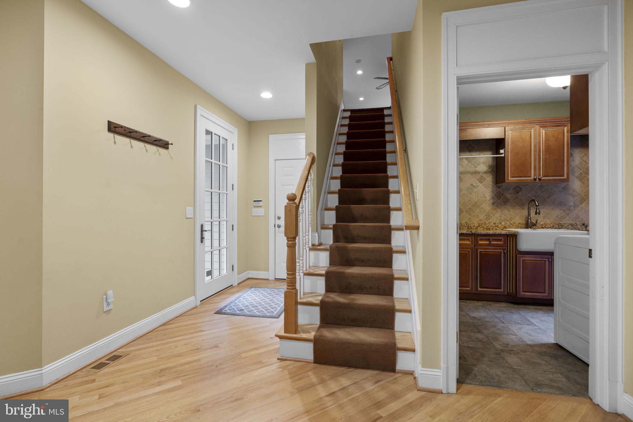 370 Eagle Hill Road Pasadena, MD 21122 - Photo 36 of 118 Rear Steps to Access Upper Level