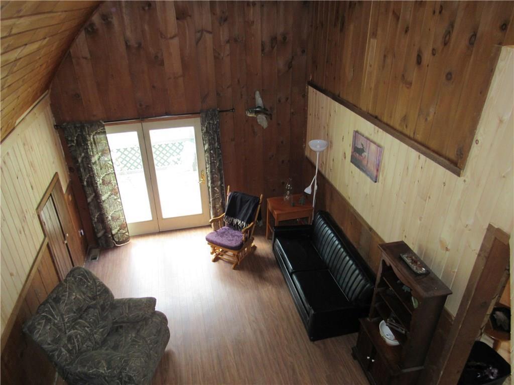 141 Meeting House Road Solon, ME 04979 - Photo 11 of 24 Looking Down at the Living Room From...