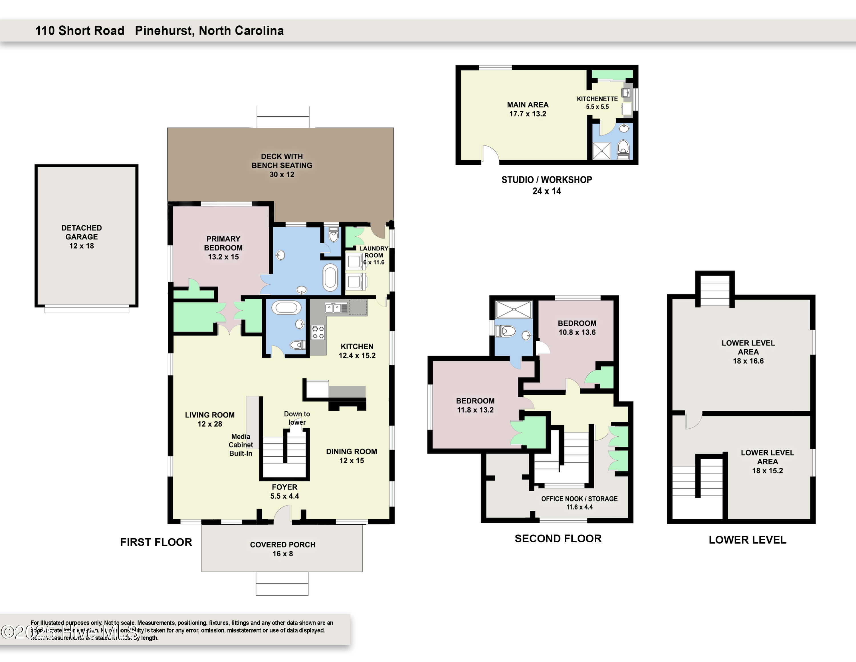 110 Short Road Pinehurst, NC 28374 - Photo 53 of 53 110_ShortRoad_floorplan