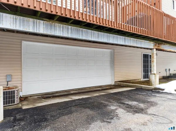 a side view of a house with a window