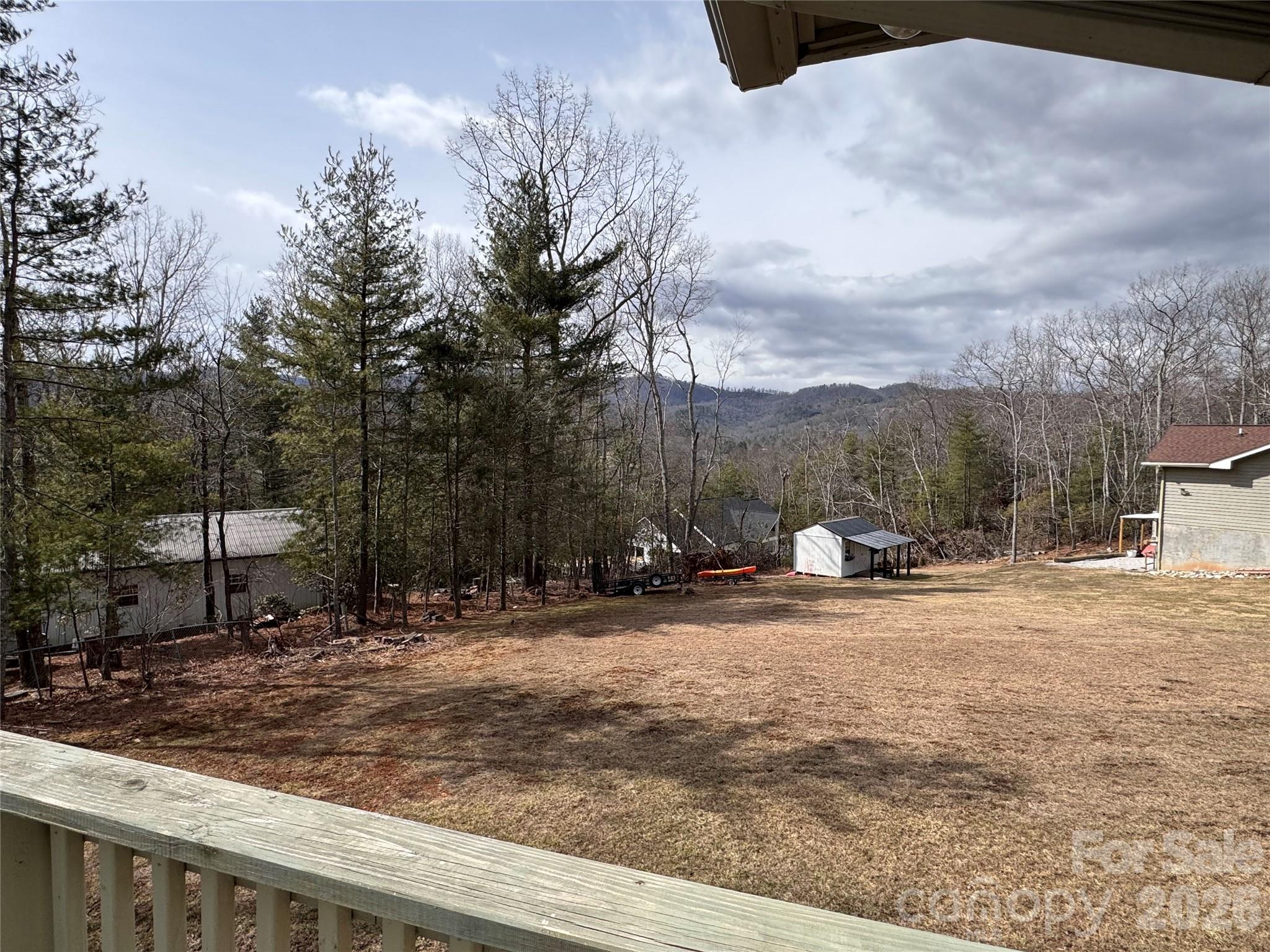 35 Azalea Drive Spruce Pine, NC 28777 - Photo 32 of 35 a view of a yard with snow on the road