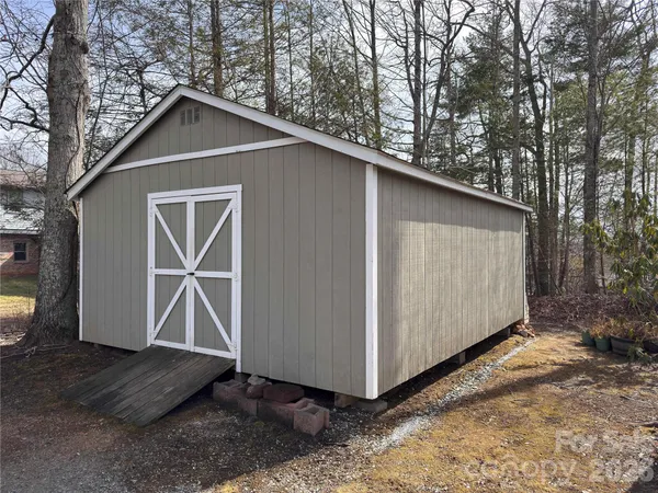a house with a outdoor space