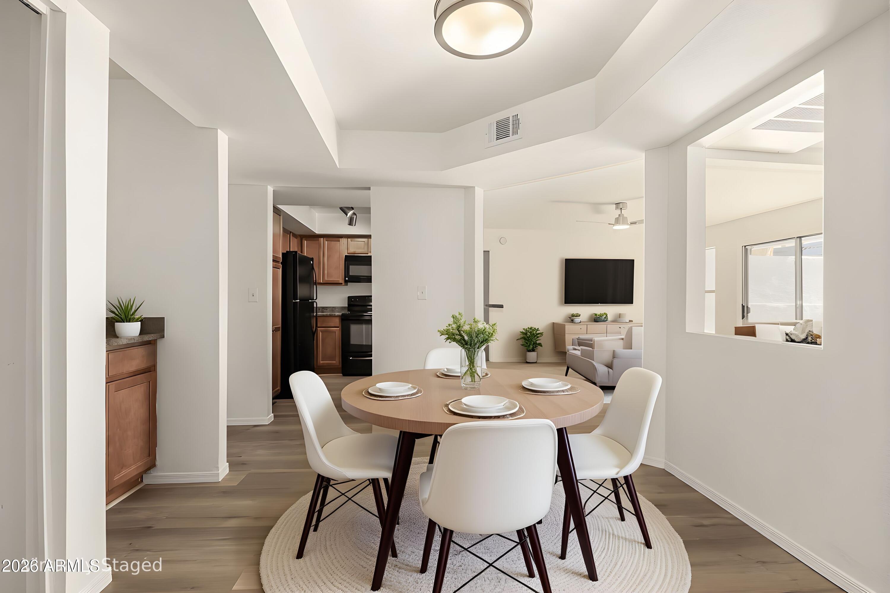 1331 West Baseline Road, Unit 110 Mesa, AZ 85202 - Photo 7 of 33 Staged Dining