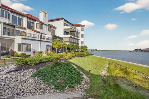 a building view with a outdoor space