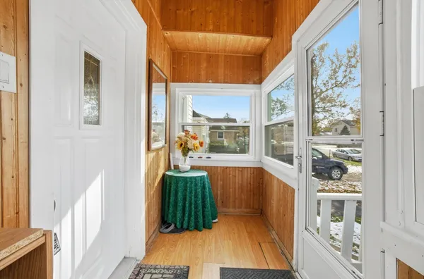 a view of balcony and deck