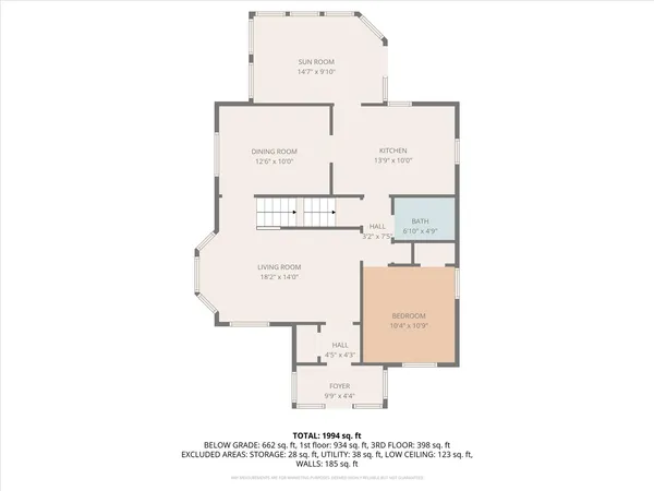 a picture of a floor plan