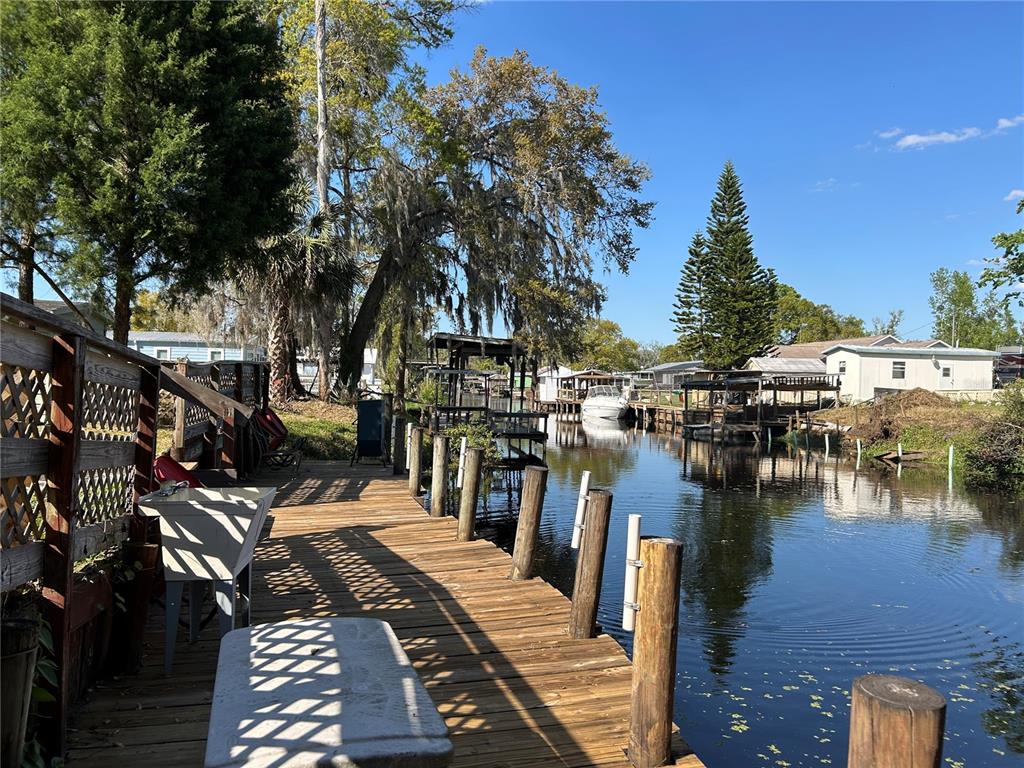 a view of outdoor space with seating area
