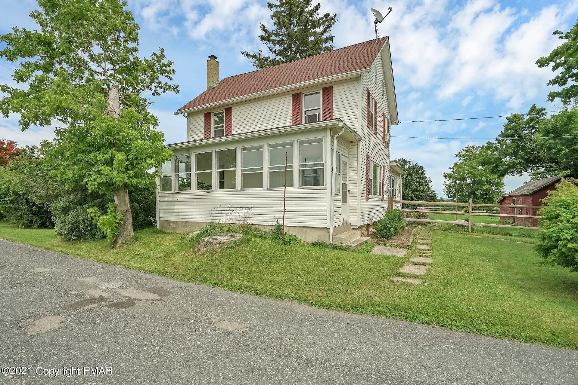 1186 Burger Hollow Road Effort, PA 18330 - Photo 1 of 35 a view of a house with a yard