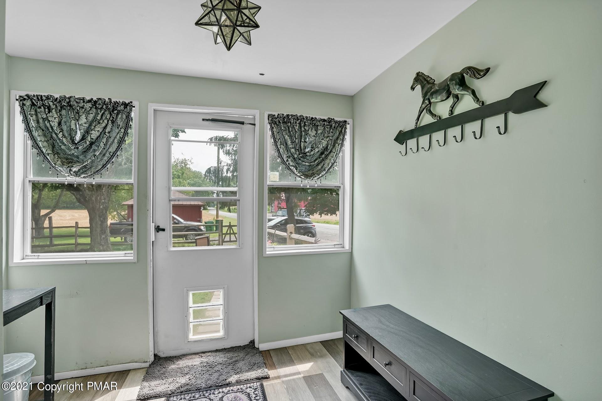 1186 Burger Hollow Road Effort, PA 18330 - Photo 5 of 35 a view of an entryway with a workspace
